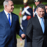 Netanyahu and Santos