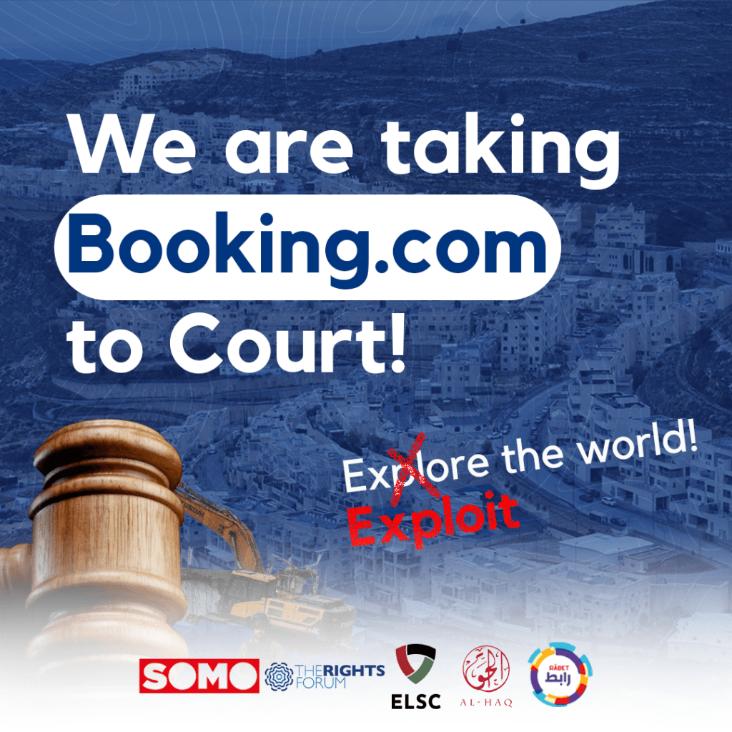 Booking.com Sued for Laundering Profits from Israeli War Crimes in Palestine