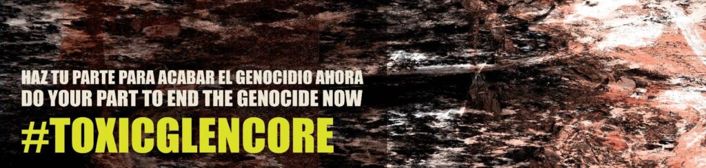 Stop Coal Exports from Colombia fueling genocide