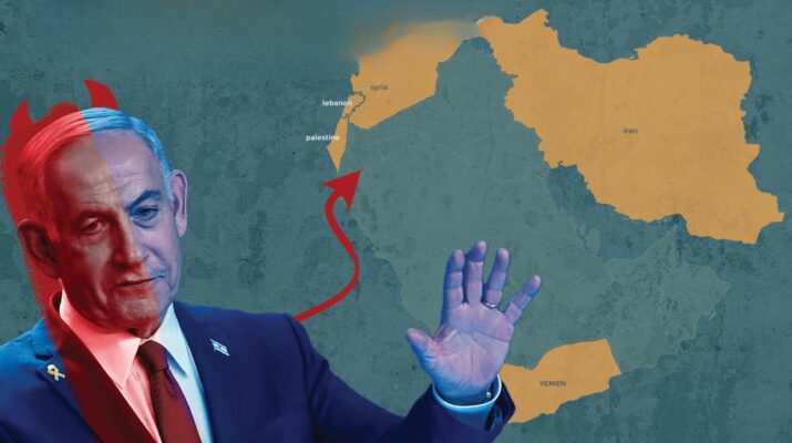 Netanyahu goals on Arab and Iran region